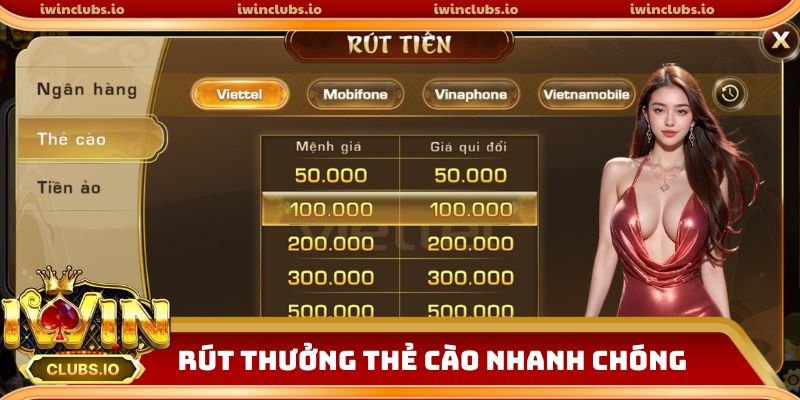 Rút tiền iwinclub bài bản