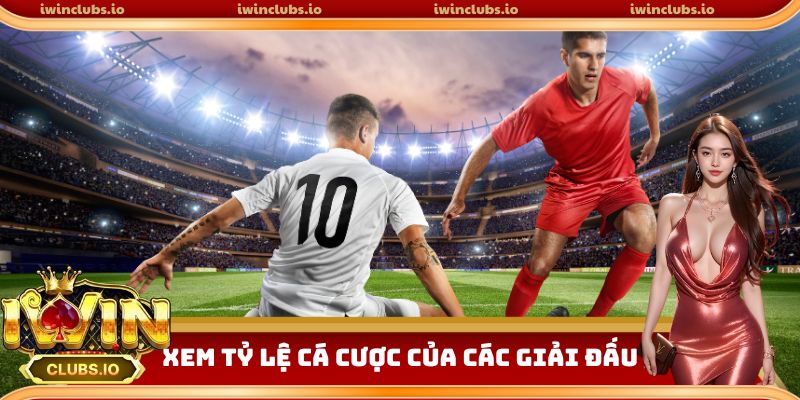 Tỷ lệ cá cược chuẩn của những giải đấu hot